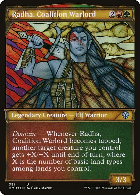 Radha, Coalition Warlord · Dominaria United 351/453