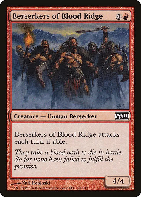 Berserkers of Blood Ridge · Magic 2011 124/249