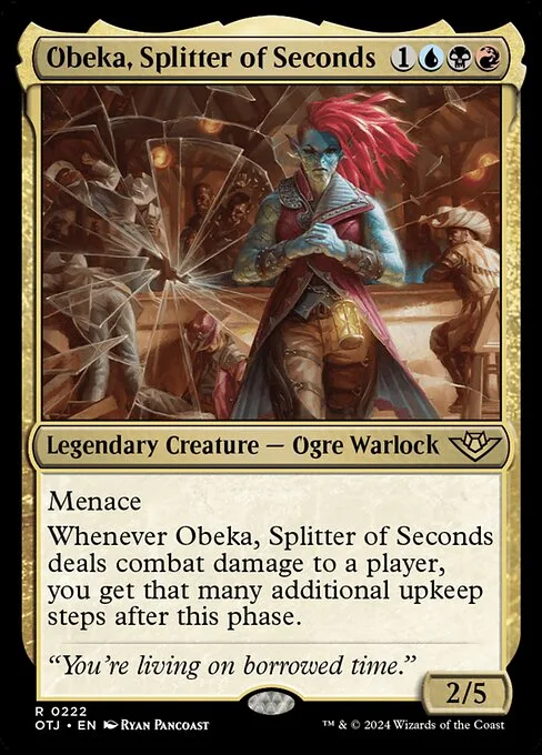 Obeka, Splitter of Seconds · Outlaws of Thunder Junction 222/374