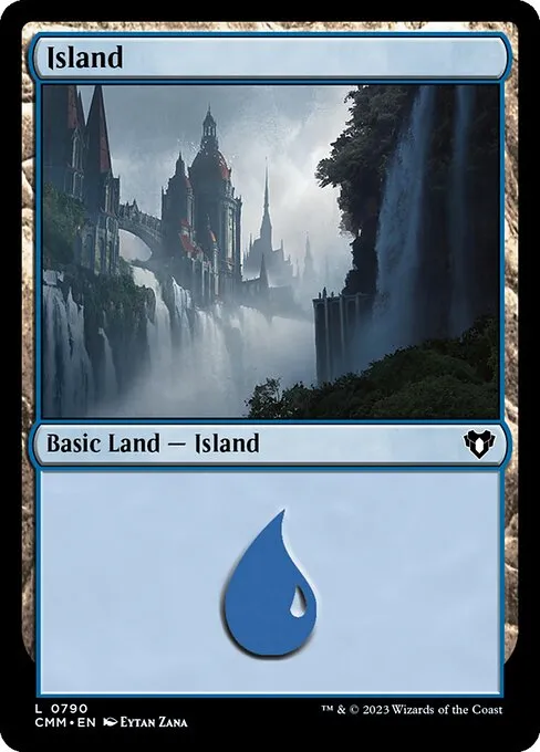 Island · Commander Masters 790/1067