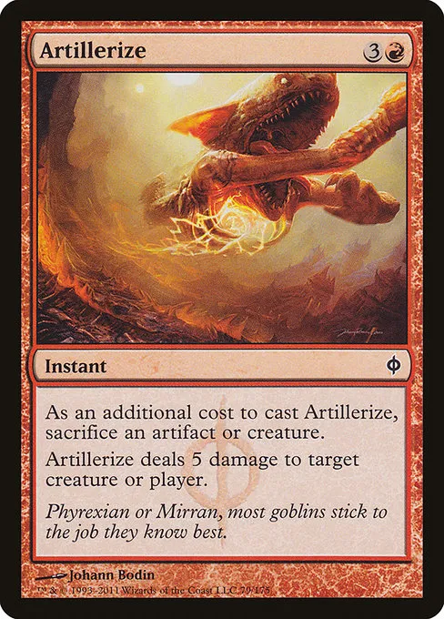 Artillerize · New Phyrexia 79/175
