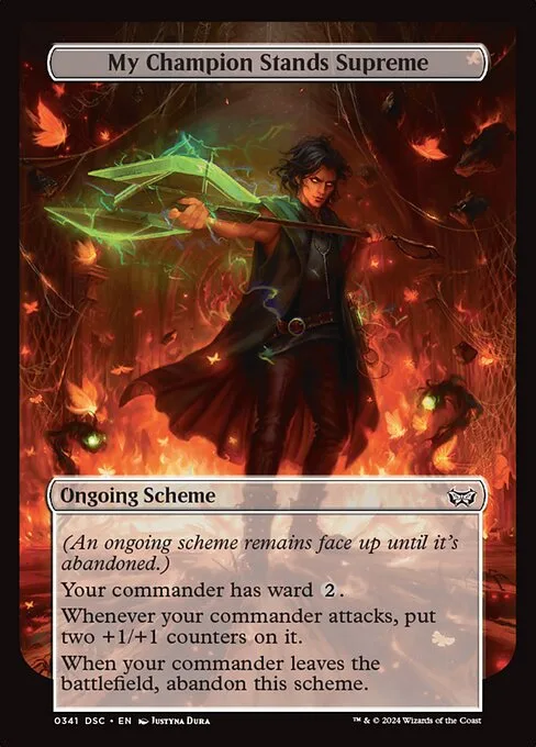 My Champion Stands Supreme · Duskmourn: House of Horror Commander 341/373