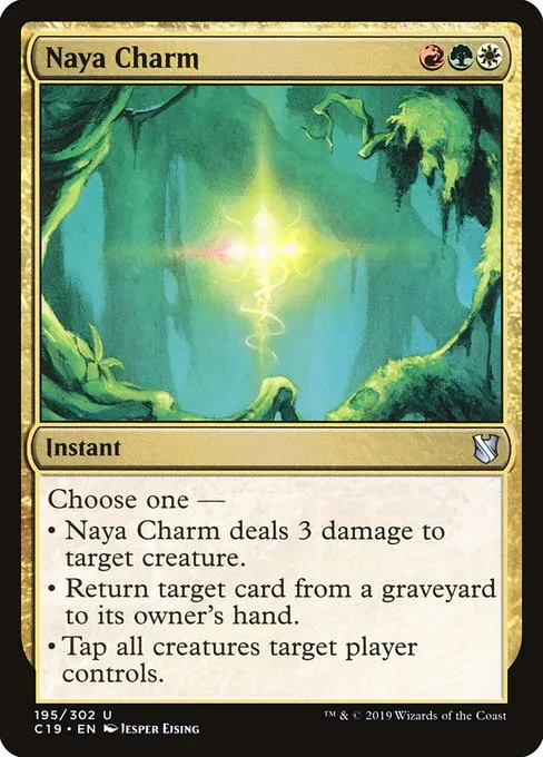 Naya Charm · Commander 2019 195/302