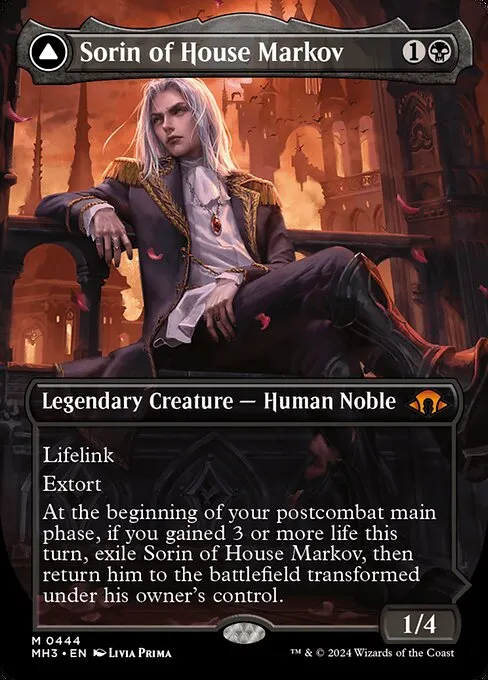Sorin of House Markov // Sorin, Ravenous Neonate · Modern Horizons 3 444/528