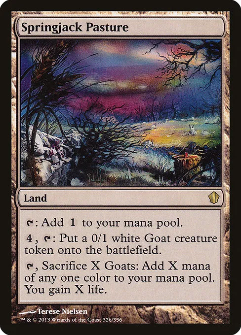 Springjack Pasture · Commander 2013 326/356