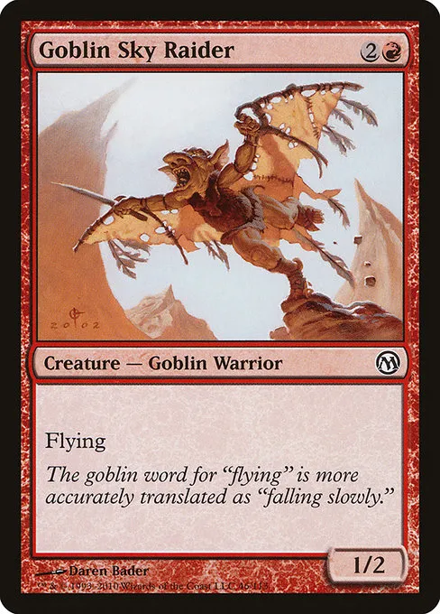 Goblin Sky Raider · Duels of the Planeswalkers 46/113