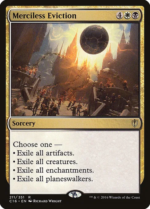 Merciless Eviction · Commander 2016 211/351