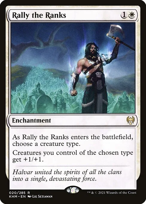 Rally the Ranks · Kaldheim 20/425
