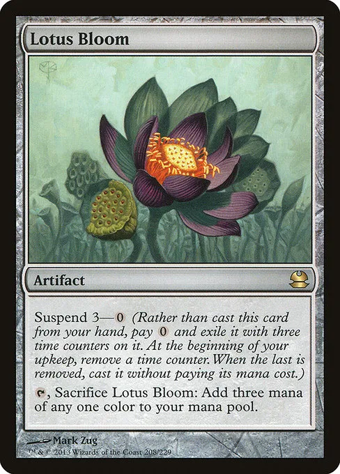 Lotus Bloom · Modern Masters 208/229