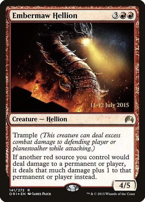 Embermaw Hellion · Magic Origins Promos 141s/54