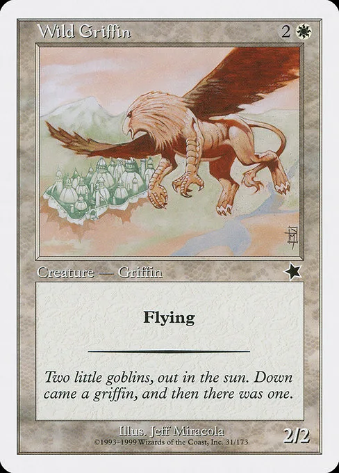 Wild Griffin · Starter 1999 31/173