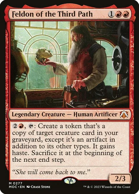 Feldon of the Third Path · March of the Machine Commander 277/450