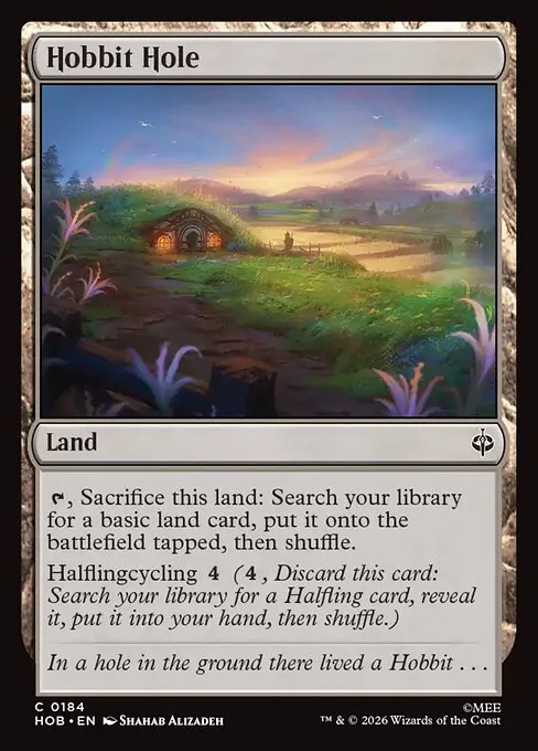 Hobbit Hole · The Hobbit 184/39