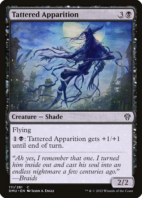 Tattered Apparition · Dominaria United 111/453