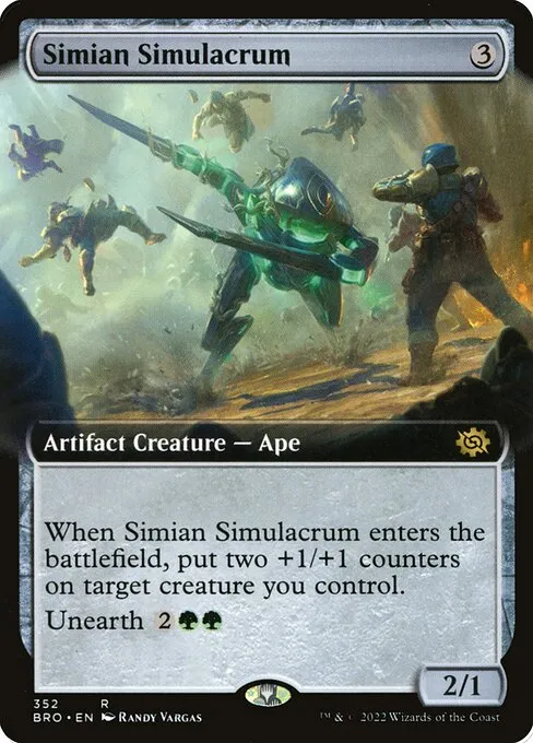 Simian Simulacrum · The Brothers' War 352/399