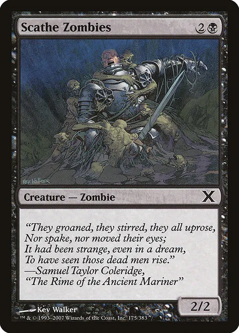 Scathe Zombies · Tenth Edition 175/510