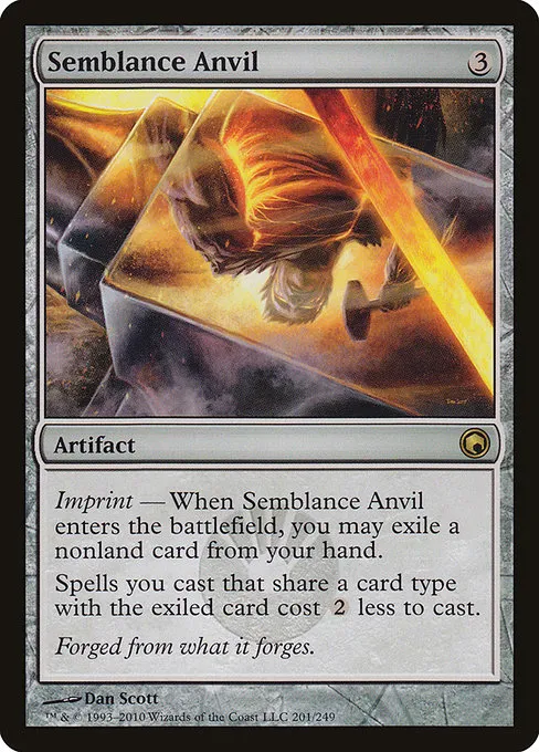 Semblance Anvil · Scars of Mirrodin 201/249