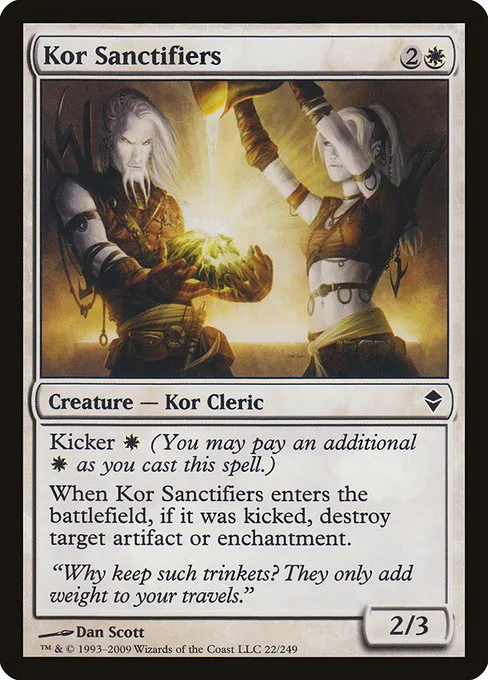 Kor Sanctifiers · Zendikar 22/269
