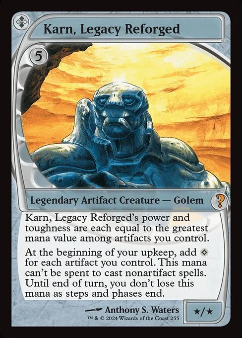 Karn, Legacy Reforged · Mystery Booster 2 255/385