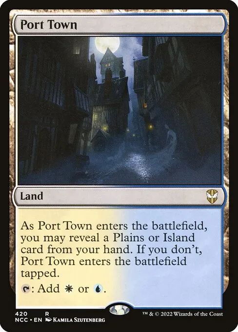 Port Town · New Capenna Commander 420/447