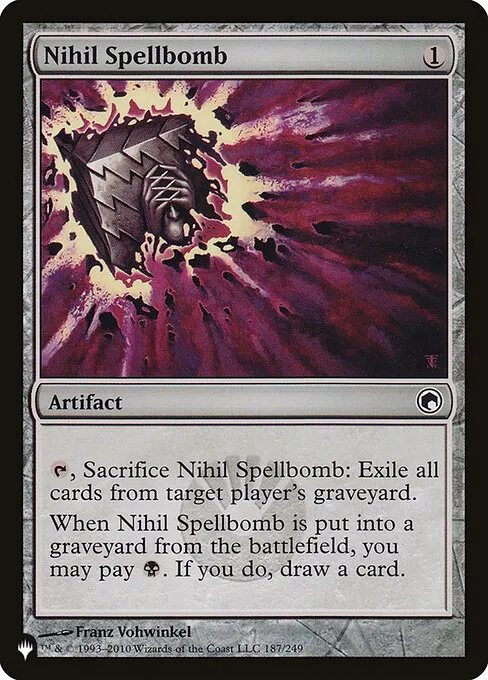 Nihil Spellbomb · The List SOM-187/5050