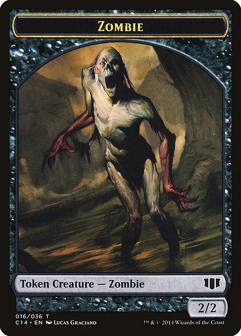 Zombie · Commander 2014 Tokens 16/36