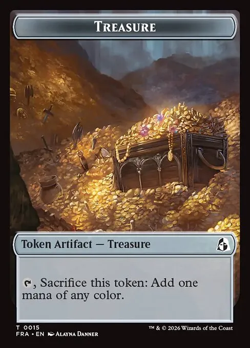 Treasure · Reality Fracture Tokens 15/1