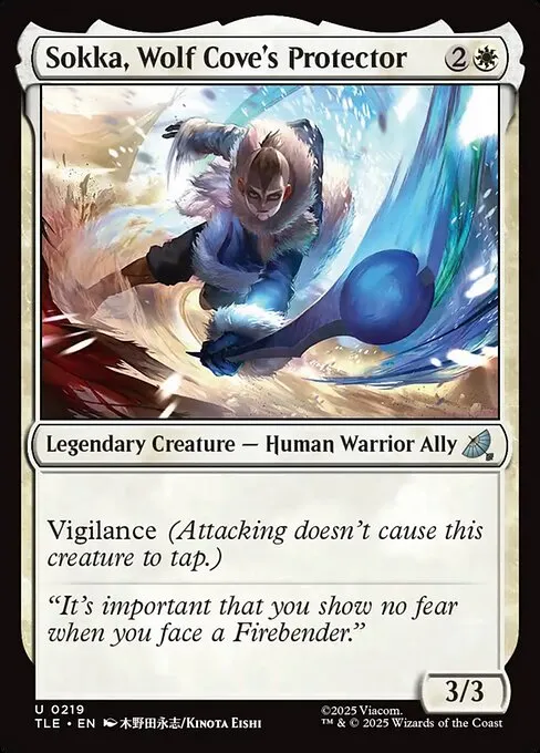 Sokka, Wolf Cove's Protector · Avatar: The Last Airbender Eternal 219/317