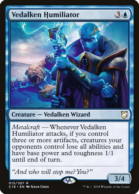 Vedalken Humiliator · Commander 2018 13/307
