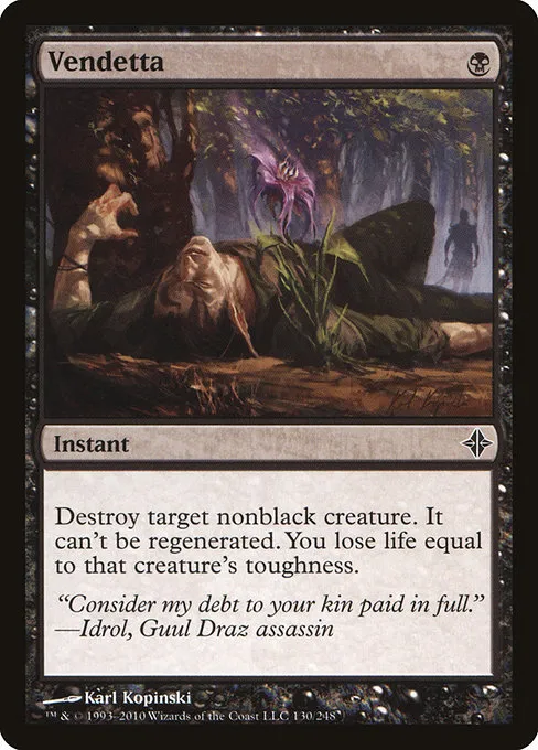 Vendetta · Rise of the Eldrazi 130/248
