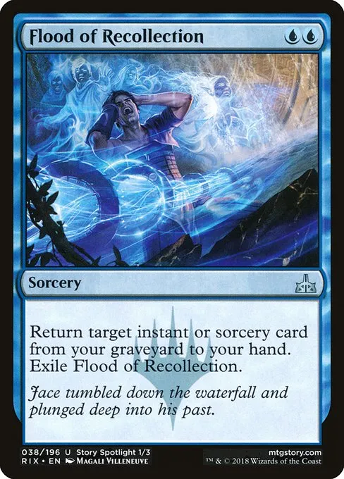 Flood of Recollection · Rivals of Ixalan 38/205