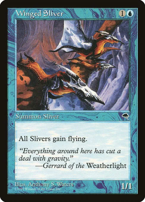Winged Sliver · Tempest 106/350
