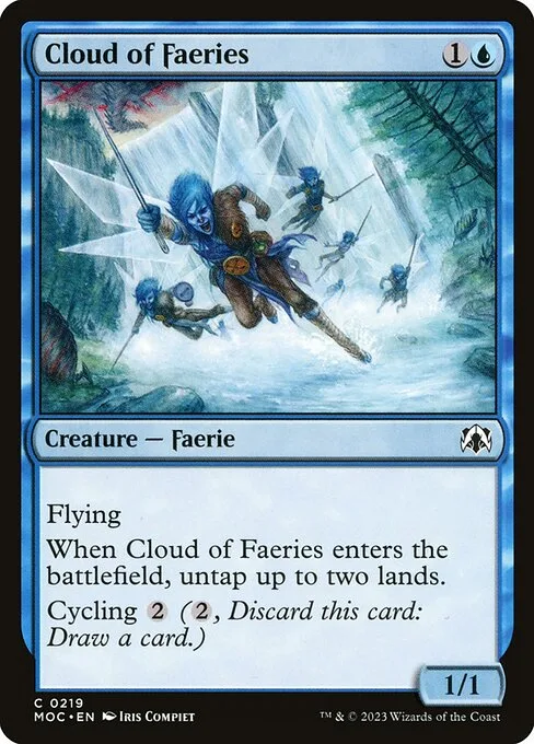 Cloud of Faeries · March of the Machine Commander 219/450