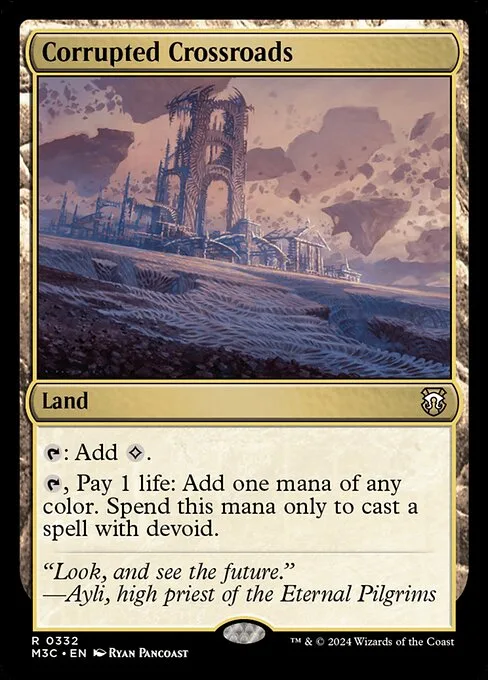 Corrupted Crossroads · Modern Horizons 3 Commander 332/398