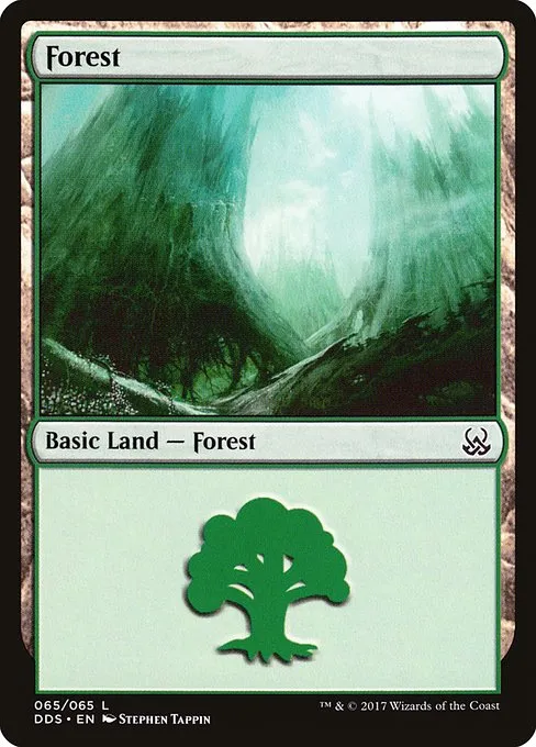 Forest · Duel Decks: Mind vs. Might 65/65