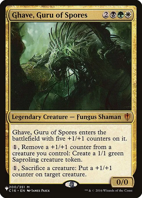 Ghave, Guru of Spores · The List C16-200/5050