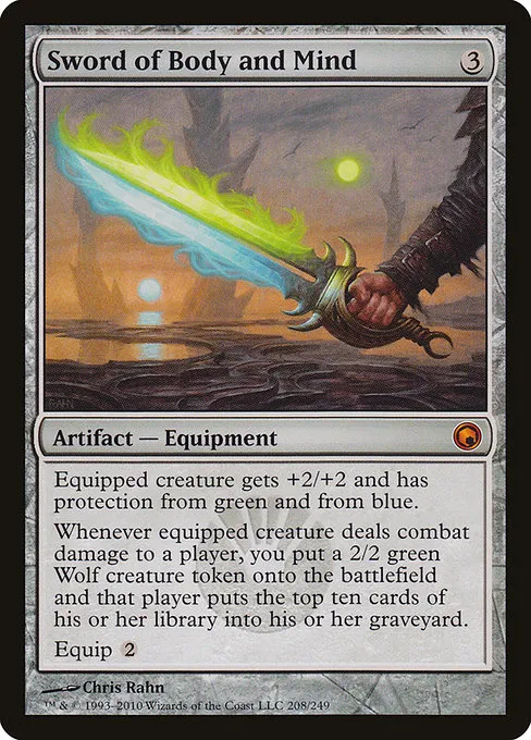 Sword of Body and Mind · Scars of Mirrodin 208/249