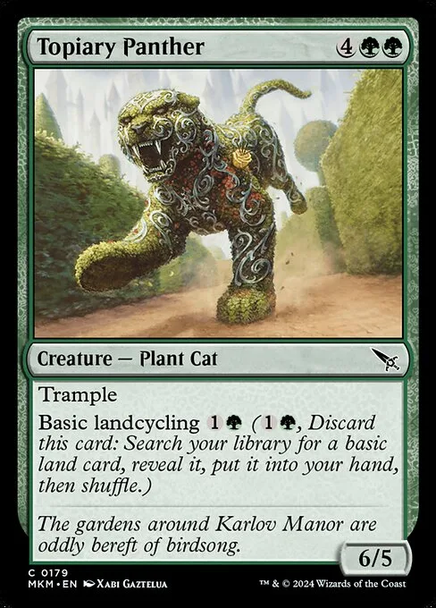 Topiary Panther · Murders at Karlov Manor 179/451