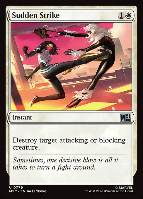 Sudden Strike · Marvel Super Heroes Commander 779/9