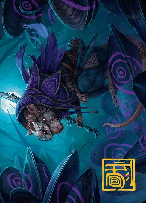 Nightwhorl Hermit // Nightwhorl Hermit · Bloomburrow Art Series 10/54