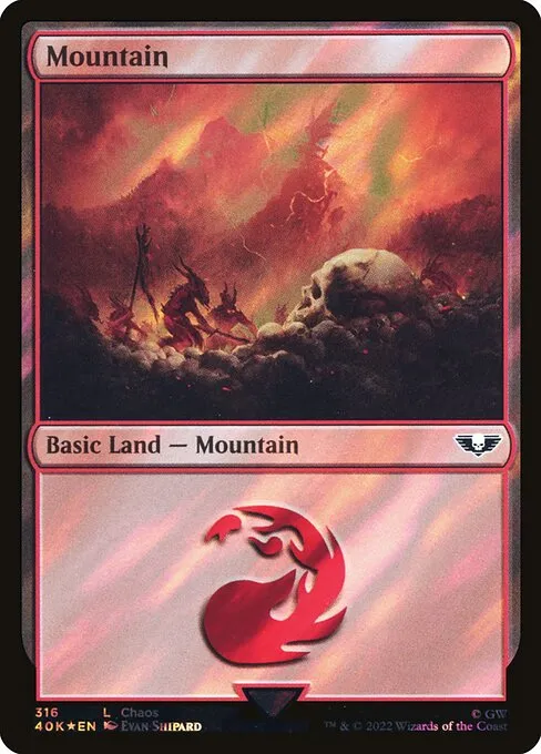 Mountain · Warhammer 40,000 Commander 316★/617