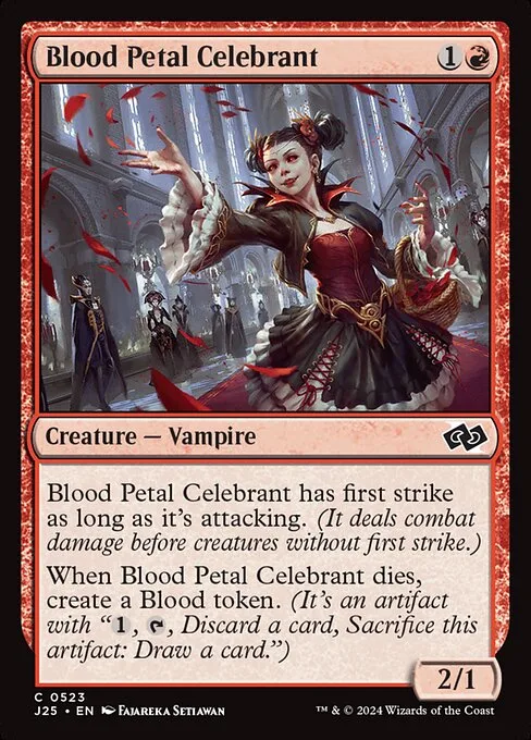 Blood Petal Celebrant · Foundations Jumpstart 523/779