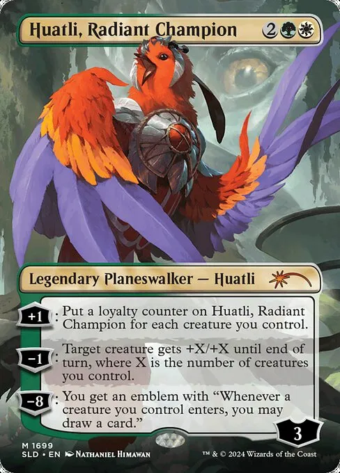 Huatli, Radiant Champion · Secret Lair Drop 1699/2547
