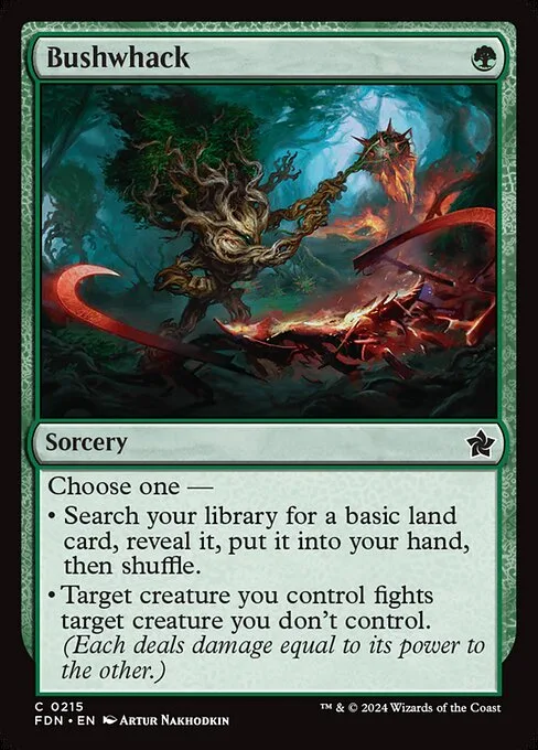 Bushwhack · Foundations 215/771