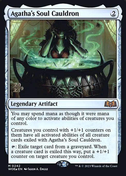 Agatha's Soul Cauldron · Wilds of Eldraine Promos 242s/160