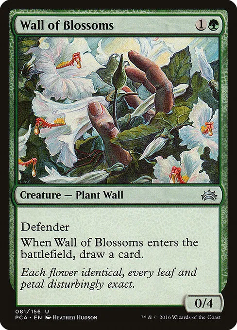Wall of Blossoms · Planechase Anthology 81/156
