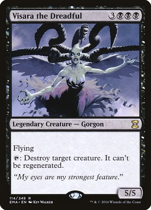 Visara the Dreadful · Eternal Masters 114/249