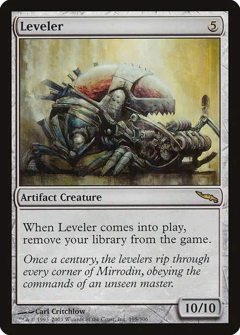 Leveler · Mirrodin 195/306