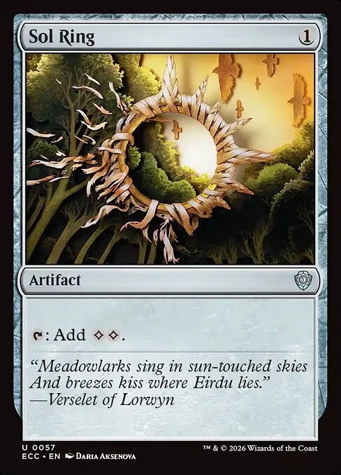 Sol Ring · Lorwyn Eclipsed Commander 57/176