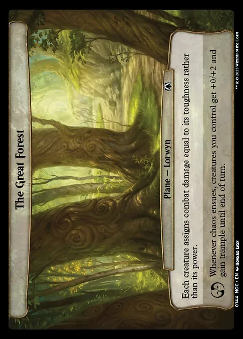 The Great Forest · March of the Machine Commander 144/450